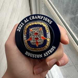 COPY - 2021 Houston Astros AL Champions Ring - Alex Bregman